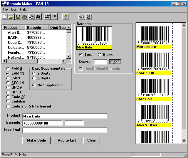 barcode maker download
