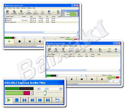 express scribe practice files