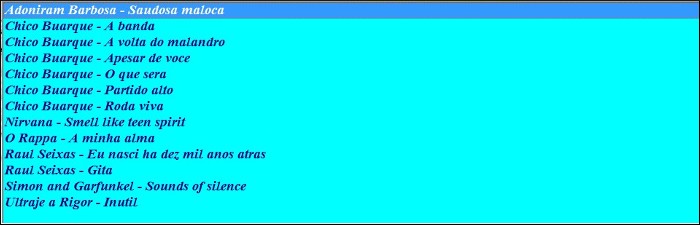 Adicine suas músicas preferidas Adicine suas músicas preferidas