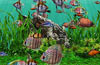 3D Fish School Screensaver 4.993