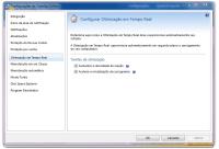 Configura��es de otimiza��o em tempo real