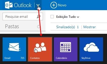 Como exportar os seus contatos do Gmail e do Hotmail