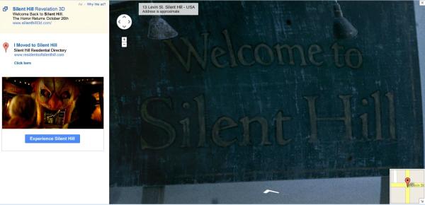Explore Silent Hill em um sistema semelhante ao Google Maps