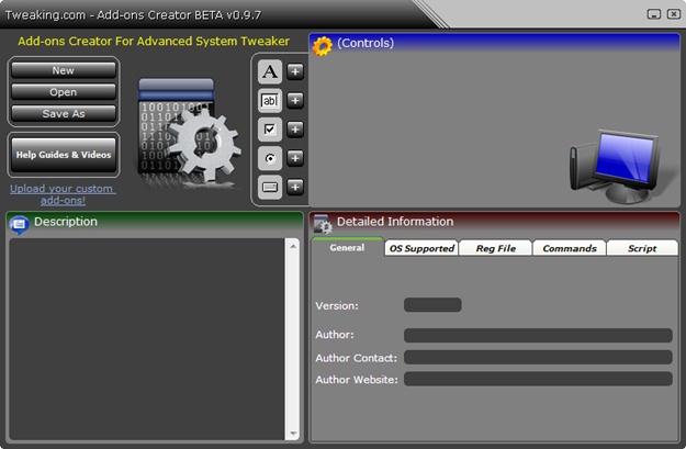 Tweaking.com - Advanced System Tweaker screenshot