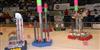 Estudantes criam rob�s para competi��o de basquete