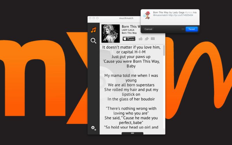 musiXmatch - lyrics para Mac download - Baixaki