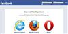 O Facebook n�o quer mais que voc� utilize o Google Chrome