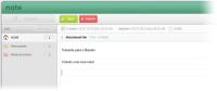SomNote - interface no PC
