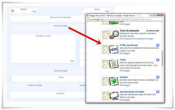 Blogger: como criar um menu para o seu blog