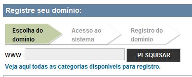 Como registrar um domínio na internet?