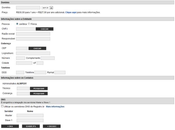 Como registrar um domínio na internet?