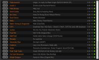 Lista de m�sicas