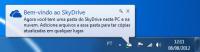 Sincronizando arquivos do SkyDrive