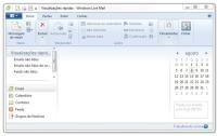 Interface do Windows Live Mail