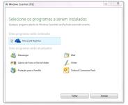 Instalando os aplicativos em separado