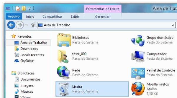 Windows 8: como fazer para confirmar que você quer deletar um arquivo