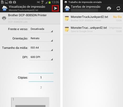 Como imprimir conteúdos direto do seu celular