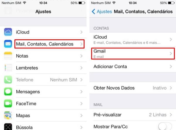 iOS 7: como deletar mensagens do Gmail