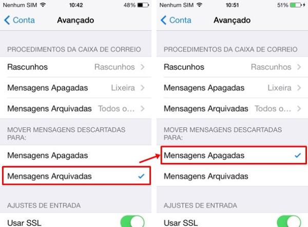 iOS 7: como deletar mensagens do Gmail