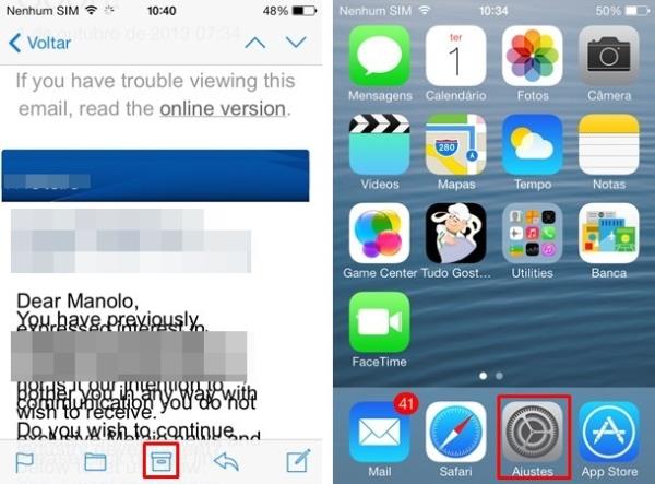 iOS 7: como deletar mensagens do Gmail