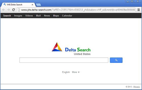 Como remover o Delta Search do seu navegador