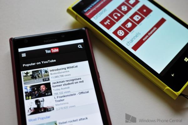 Microsoft desiste (por ora) do app oficial do YouTube para Windows Phone