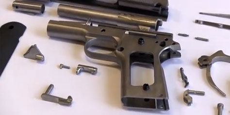 Empresa fabrica primeira pistola de metal em impressora 3D