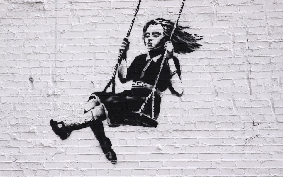 Obras de Bansky ganham vida nestes GIFs incríveis Obras de Bansky ganham vida nestes GIFs incríveis