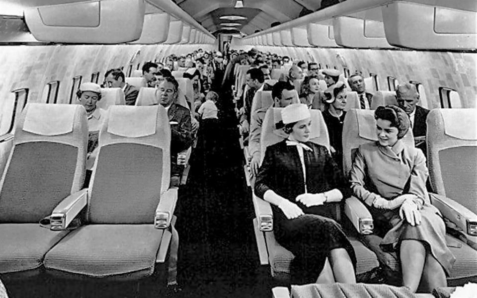Você consegue imaginar como era viajar de avião nas décadas de 50 e 60? Você consegue imaginar como era viajar de avião nas décadas de 50 e 60?