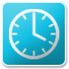 Logo Clock Tile Ícone Logo Clock Tile Ícone