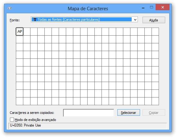 Caractere criado Caractere criado