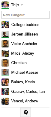 Novo Hangouts já está integrado ao Gmail