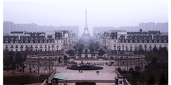 Fot�grafos clicam as cidades tur�sticas replicadas pelos chineses