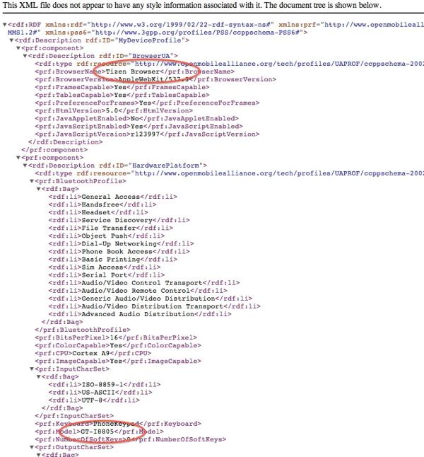 Código-fonte de site sugere o lançamento do Samsung GT-i8805