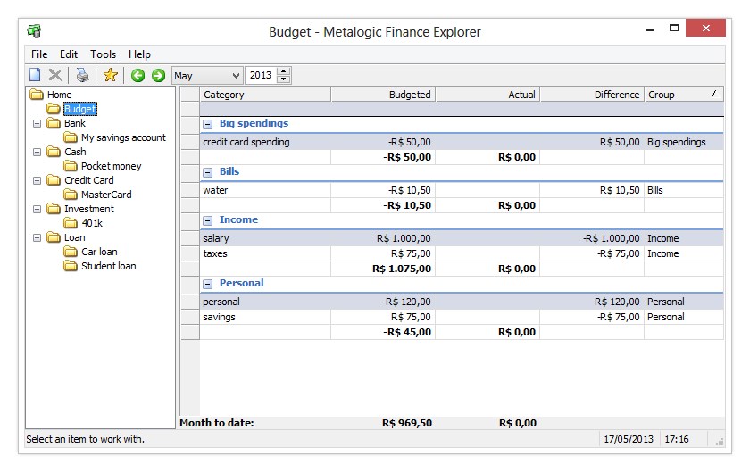 Metalogic Finance Explorer Portable Metalogic Finance Explorer Portable