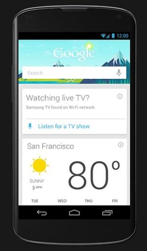 Google Now para Android tem funcionalidades de TV e lembretes adicionados