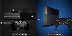 Brinque com os modelos tridimensionais do Xbox One e do PS4