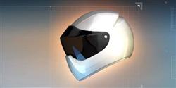 Conceito de capacete de motociclista tem mapa no visor e comandos de voz