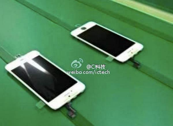 Vaza imagem mostrando o iPhone 5S na linha de produção