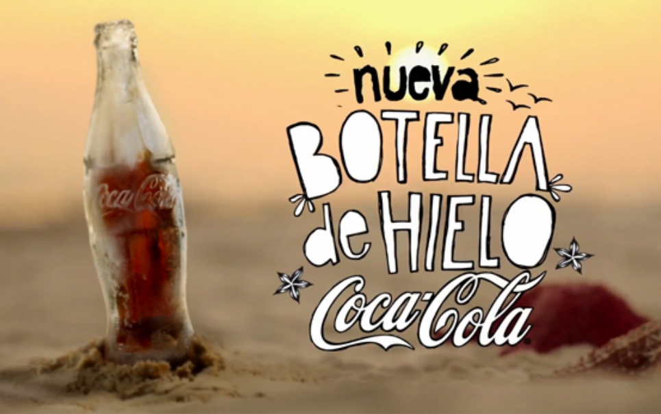 Geladíssima! Coca-Cola lança garrafa feita de gelo [vídeo]