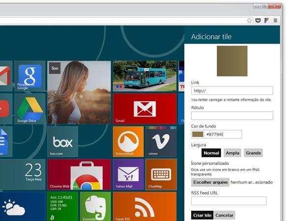 Google Chrome: como deixar a aba Nova Guia com a cara do Windows 8