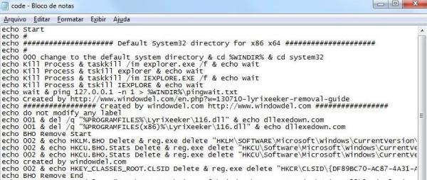 Como remover o LyriXeeker do seu computador