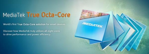 MediaTek anuncia primeiro processador octa-core 