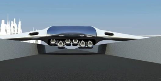 Horizon: conceito híbrido de trem e avião pode ser o futuro do transporte