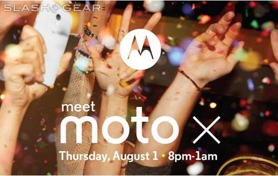 Moto X: anúncio em 1º de agosto será às 21 horas e em ritmo de festa