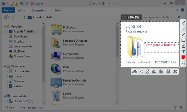 Screenshot Program Lightshot