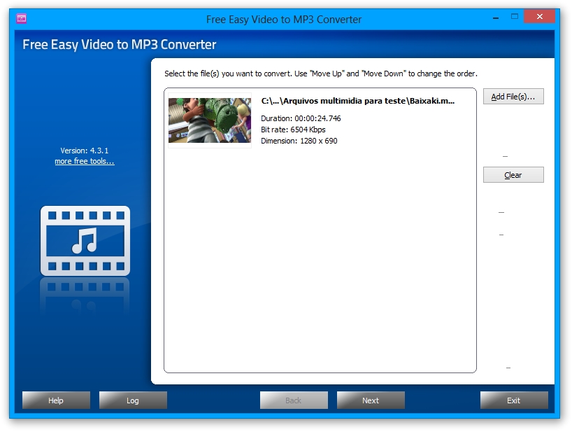 Free Easy Video to MP3 Converter