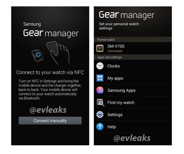 Gear Manager: vazam imagens do app de gerenciamento do Galaxy Gear