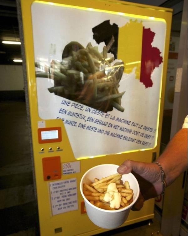 Máquina automática de batatas-fritas é uma das maiores invenções do momento