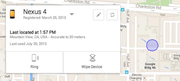Serviço da Google para rastrear dispositivos Android já está disponível